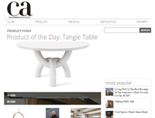 Tablet Screenshot of californiahomedesign.com